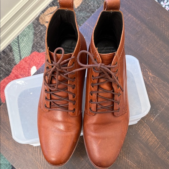 Helm The Zind Teak Men Classic Cognac Leather Chukka Boot 11.5 Comfort footwear main image 15